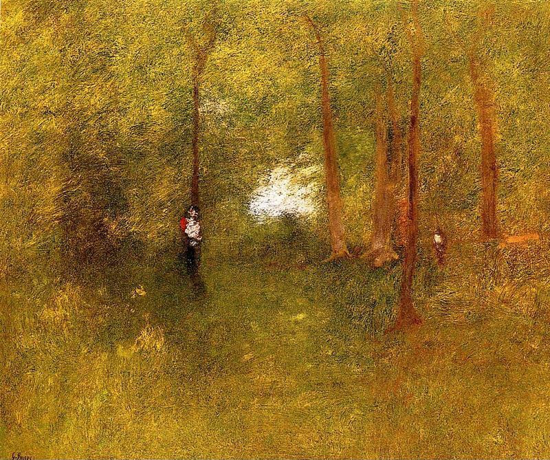 George Inness Woodland Interior